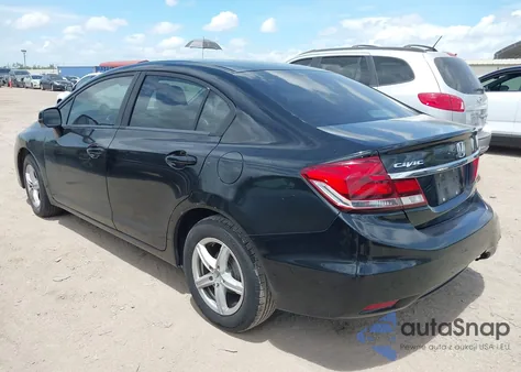 2013 Honda Civic Lx from USA, damaged, VIN 19XFB2F57DE051091